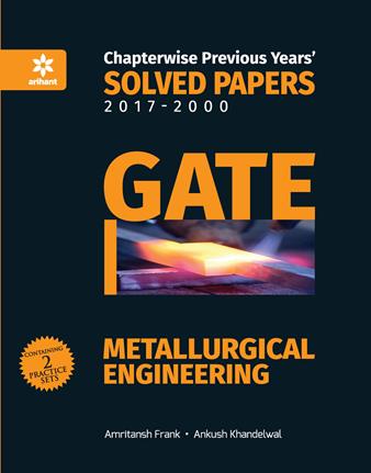 Arihant Chapterwise Previous Years Solved Papers 2000 GATE METALLURGICAL ENGINEERING